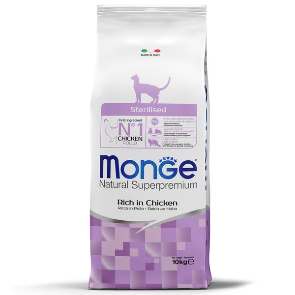 Купить Сухой корм Monge Cat Daily Line Sterilised для стерилизованных ...