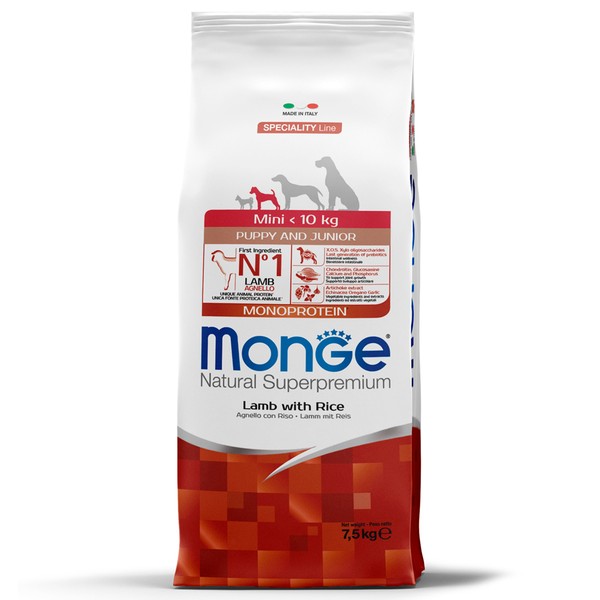 Купить Сухой корм Monge Dog Speciality Line Monoprotein для щенков ...
